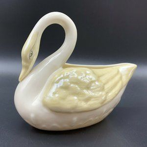 Belleek Swan Creamer 7th Mark (1980-1993)